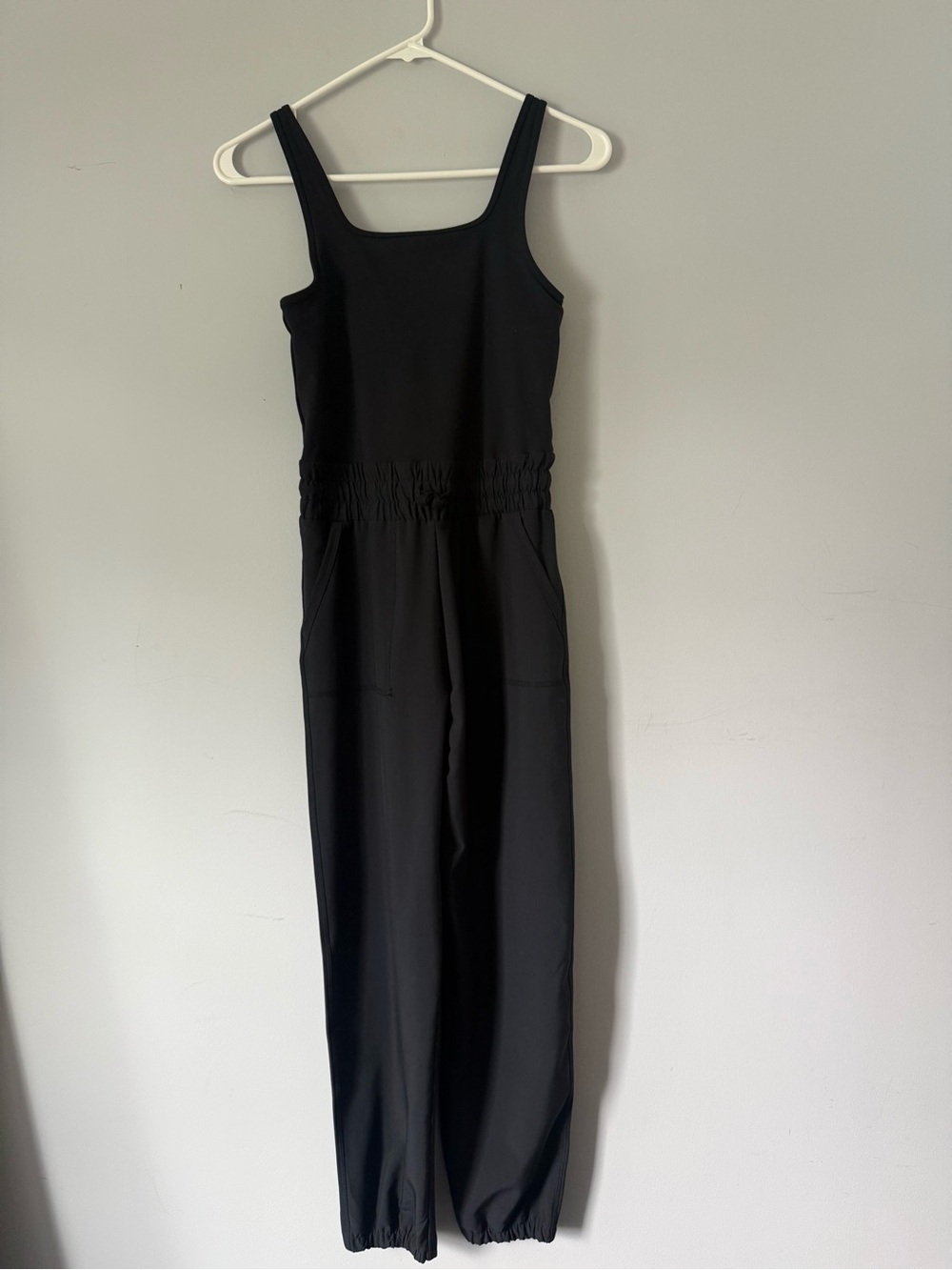 Abercrombie Kids YPB Black Activewear Jumpsuit with Jogger Bottoms Girls Size 12